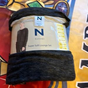 Sleep lounge Set Womens Med super soft grey